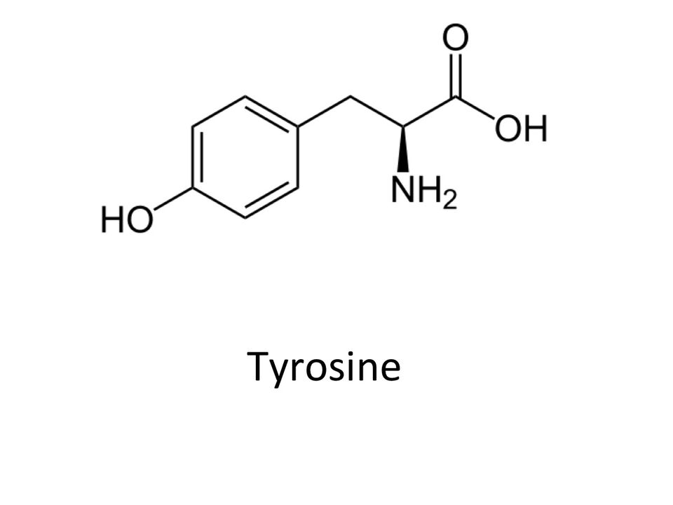 Tyrosine in abuse